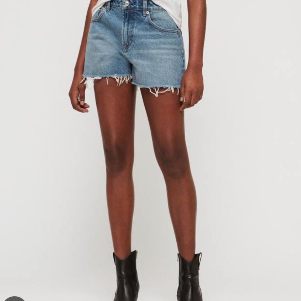 ALL SAINTS Lexi Denim Shorts